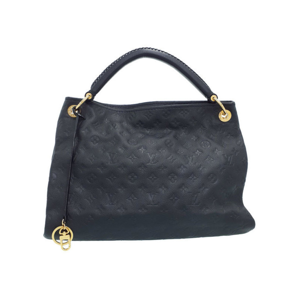 Louis Vuitton Monogram Empreinte Artsy MM Shoulder Bag Black